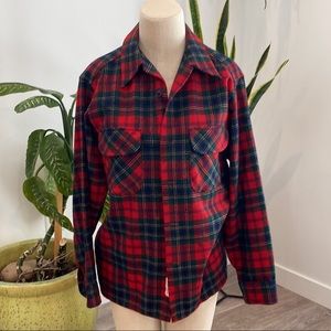 VINTAGE PENDLETON WOOL BUTTON UP